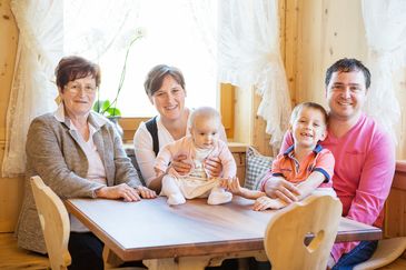 Famiglia ospitante Höfler hotel Tenne