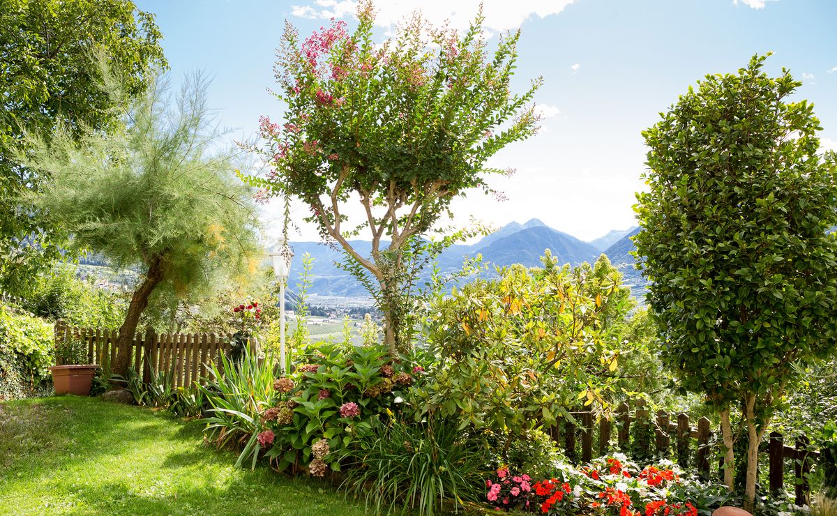 Mediterrane Vegetation, Garten, Südtiroler Hotels